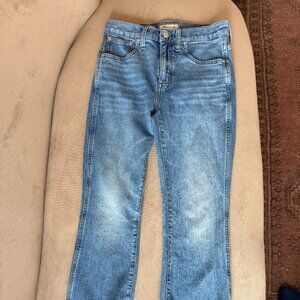 Madewell Cali demi- Bootcut denim size 27